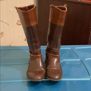 Tommy Hilfiger Leather Boots, youth girls size 4